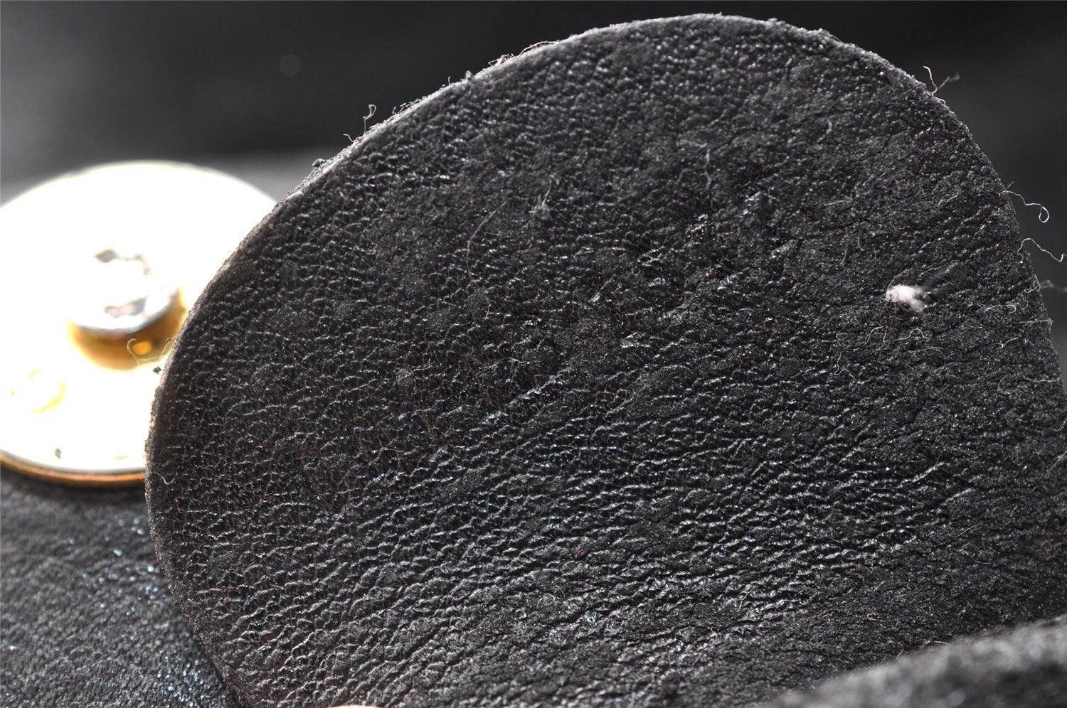 Authentic GUCCI Bamboo 2Way Shoulder Hand Bag Leather Black Junk 5376I