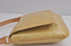 Auth Louis Vuitton Vernis Thompson Street Shoulder Bag Yellow M91008 LV 5376J