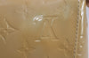 Auth Louis Vuitton Vernis Thompson Street Shoulder Bag Yellow M91008 LV 5376J