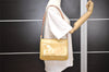 Auth Louis Vuitton Vernis Thompson Street Shoulder Bag Yellow M91008 LV 5376J