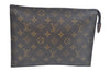 Auth Louis Vuitton Monogram Poche Toilette 26 Cosmetics Pouch Old Model LV 5377I