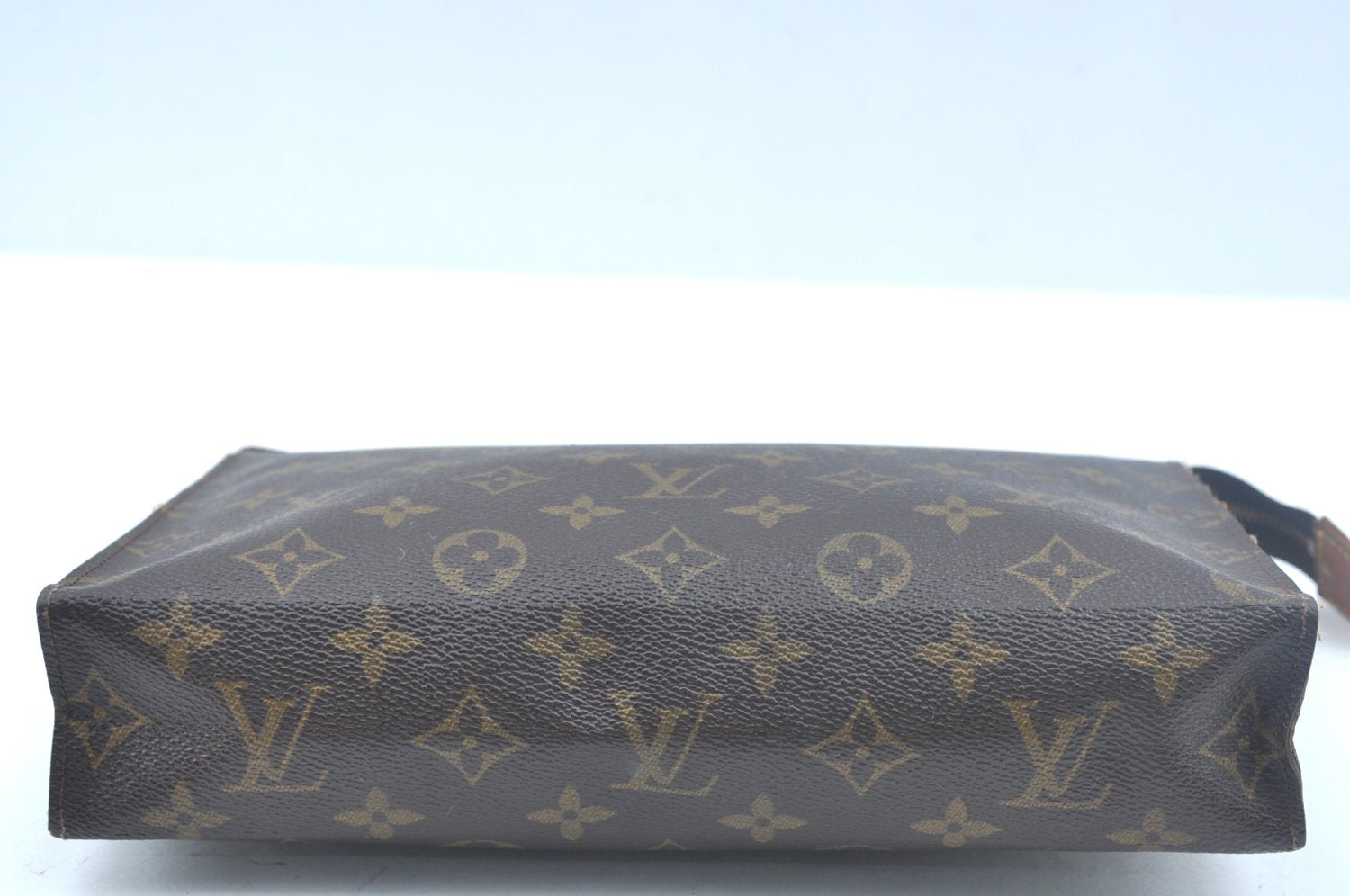 Auth Louis Vuitton Monogram Poche Toilette 26 Cosmetics Pouch Old Model LV 5377I