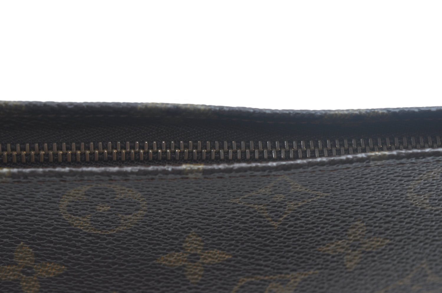 Auth Louis Vuitton Monogram Poche Toilette 26 Cosmetics Pouch Old Model LV 5377I