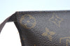Auth Louis Vuitton Monogram Poche Toilette 26 Cosmetics Pouch Old Model LV 5377I