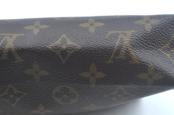 Auth Louis Vuitton Monogram Poche Toilette 26 Cosmetics Pouch Old Model LV 5377I