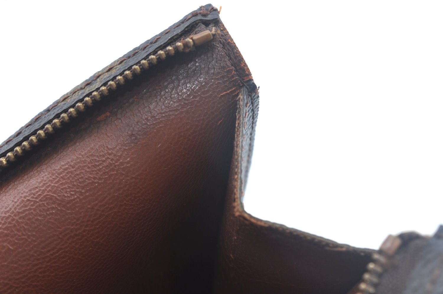 Auth Louis Vuitton Monogram Poche Toilette 26 Cosmetics Pouch Old Model LV 5377I