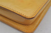 Authentic Louis Vuitton Vernis Lexington Hand Bag Pouch Yellow M91010 LV 5377J