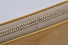 Authentic Louis Vuitton Vernis Lexington Hand Bag Pouch Yellow M91010 LV 5377J