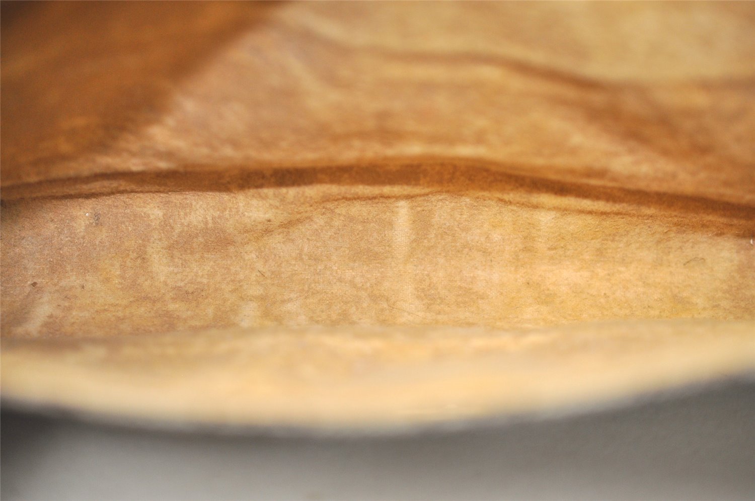 Authentic GUCCI 2Way Shoulder Clutch Bag Purse GG PVC Leather Brown Junk 5378I