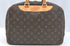 Authentic Louis Vuitton Monogram Deauville Hand Bag M47270 LV 5380H