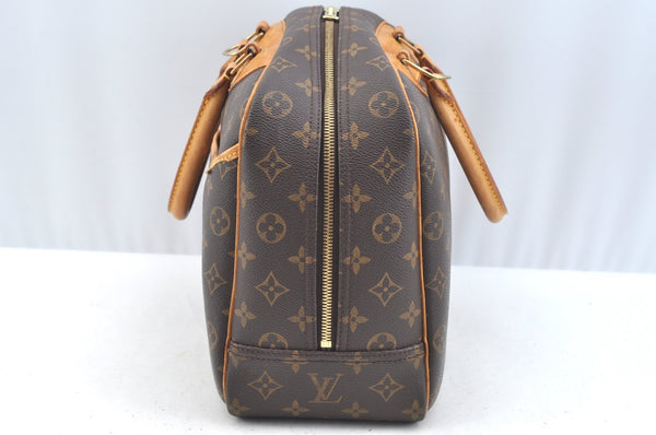 Authentic Louis Vuitton Monogram Deauville Hand Bag M47270 LV 5380H