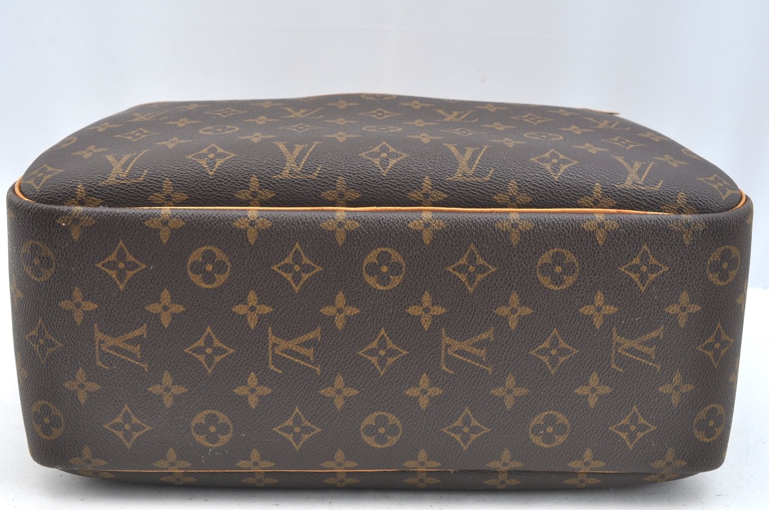 Authentic Louis Vuitton Monogram Deauville Hand Bag M47270 LV 5380H