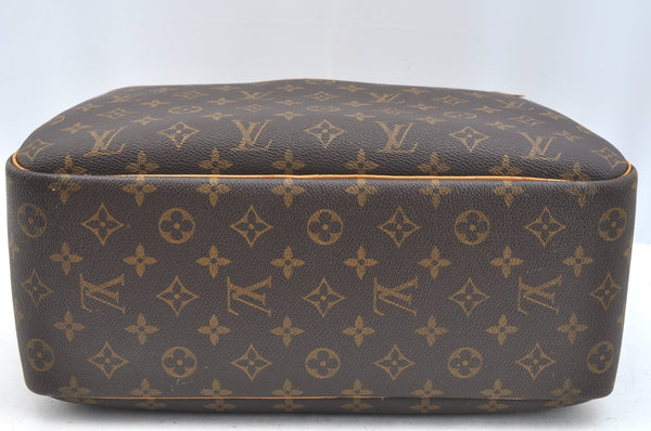 Authentic Louis Vuitton Monogram Deauville Hand Bag M47270 LV 5380H