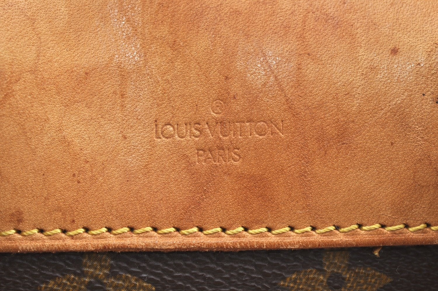 Authentic Louis Vuitton Monogram Deauville Hand Bag M47270 LV 5380H