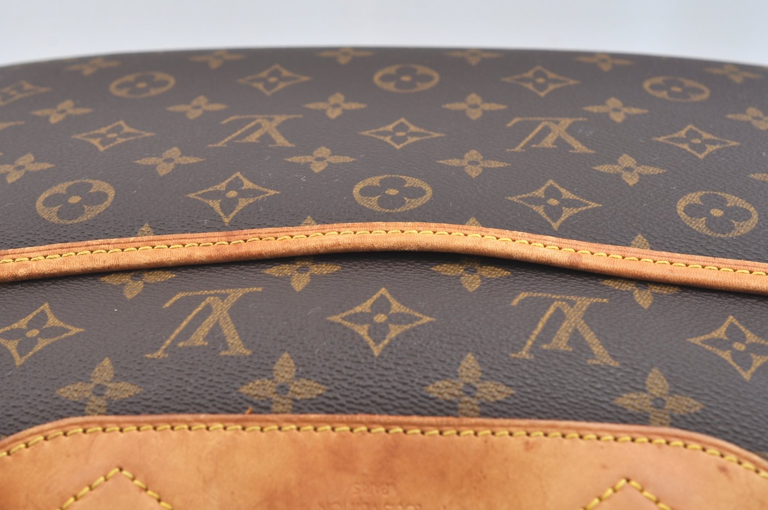 Authentic Louis Vuitton Monogram Deauville Hand Bag M47270 LV 5380H