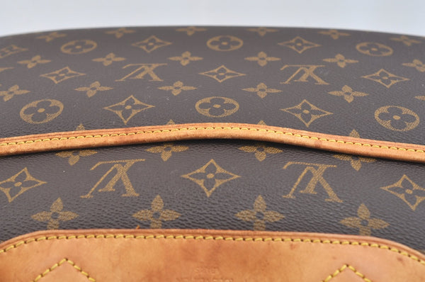 Authentic Louis Vuitton Monogram Deauville Hand Bag M47270 LV 5380H