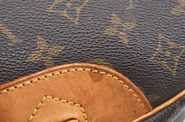 Authentic Louis Vuitton Monogram Deauville Hand Bag M47270 LV 5380H