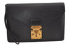 Authentic Louis Vuitton Epi Sellier Dragonne Clutch Bag Black M52612 LV 5380J
