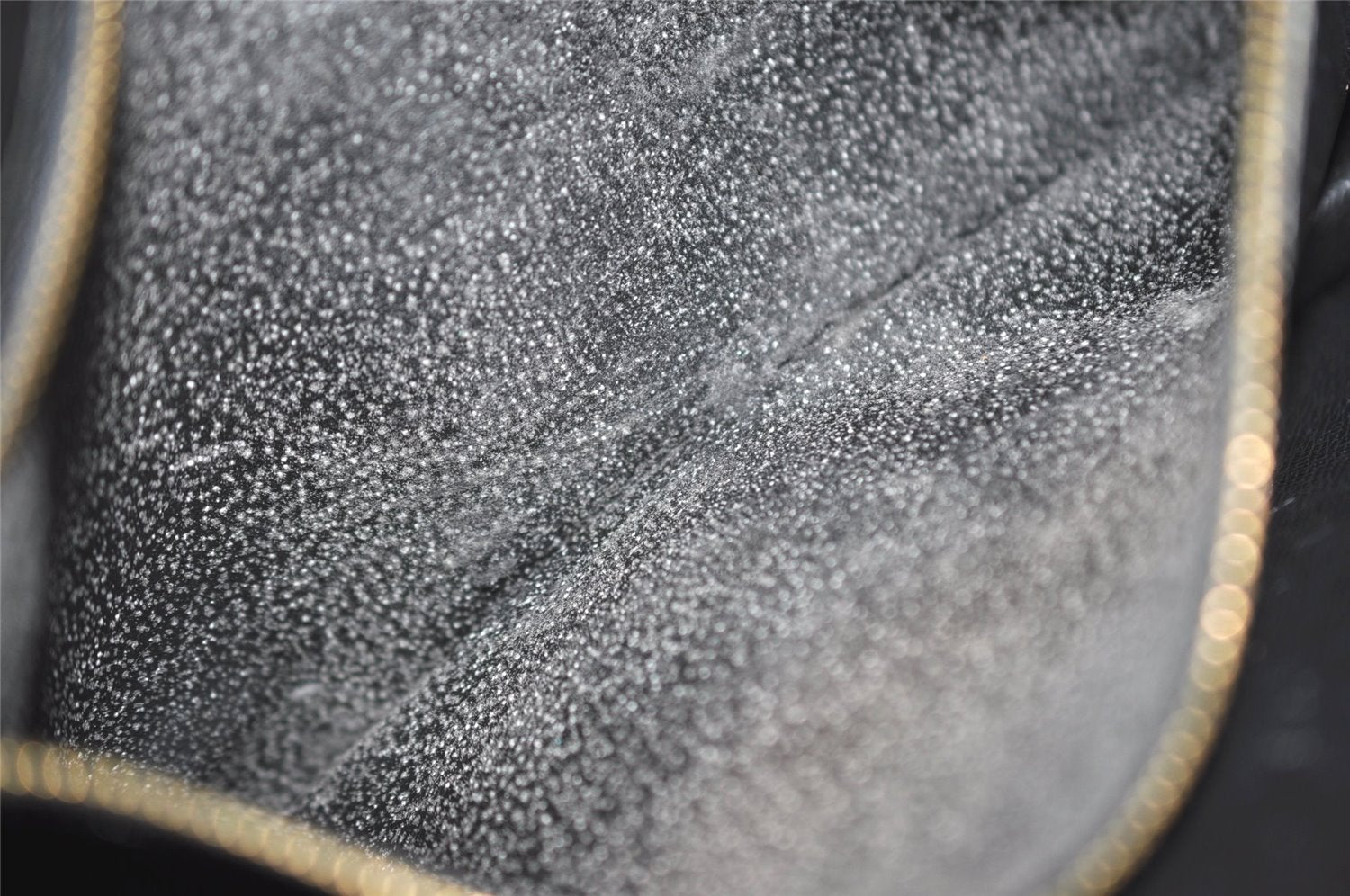 Authentic Louis Vuitton Epi Sellier Dragonne Clutch Bag Black M52612 LV 5380J