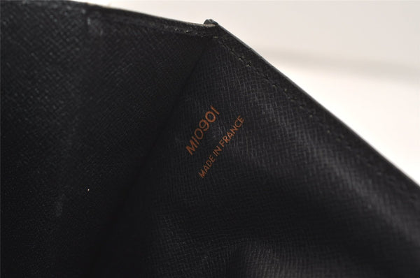 Authentic Louis Vuitton Epi Sellier Dragonne Clutch Bag Black M52612 LV 5380J