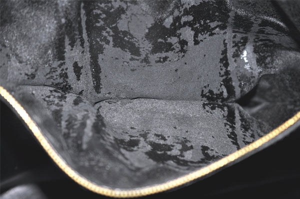 Authentic Louis Vuitton Epi Porte Documents Voyage Briefcase M59162 Black 5380K