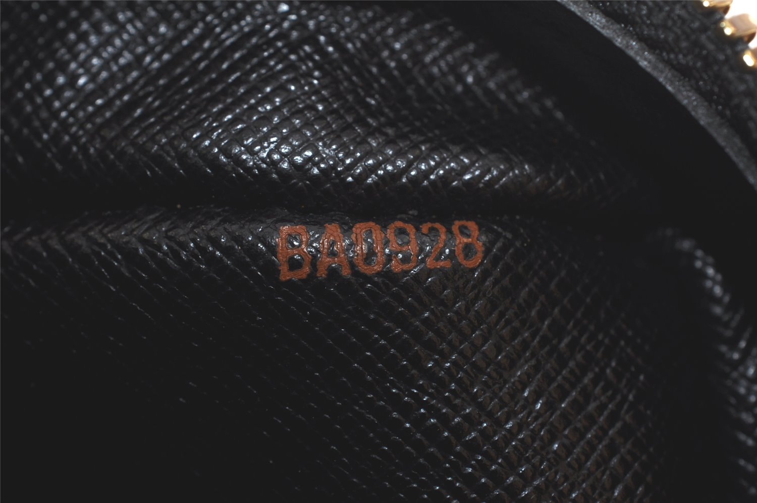 Authentic Louis Vuitton Epi Porte Documents Voyage Briefcase M59162 Black 5380K