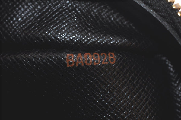 Authentic Louis Vuitton Epi Porte Documents Voyage Briefcase M59162 Black 5380K