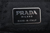 Authentic PRADA Nylon Tessuto Leather Shoulder Hand Bag Purse Green 5381I