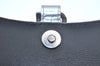 Authentic BALENCIAGA Hourglass Wallet Pouch Leather 656051 Silver Box 5381J