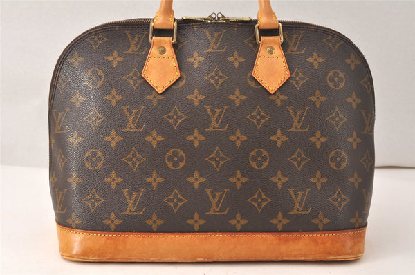 Authentic Louis Vuitton Monogram Alma Hand Bag Purse M51130 LV 5381K