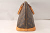 Authentic Louis Vuitton Monogram Alma Hand Bag Purse M51130 LV 5381K