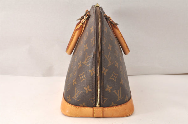 Authentic Louis Vuitton Monogram Alma Hand Bag Purse M51130 LV 5381K