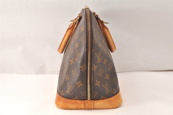 Authentic Louis Vuitton Monogram Alma Hand Bag Purse M51130 LV 5381K