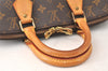 Authentic Louis Vuitton Monogram Alma Hand Bag Purse M51130 LV 5381K