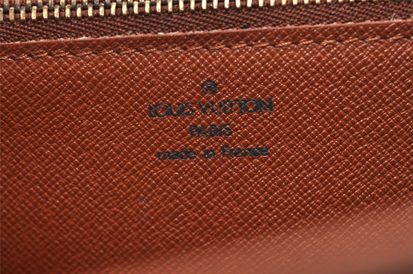 Authentic Louis Vuitton Monogram Bordeaux M51797 2Way Shoulder Clutch Bag 5382I