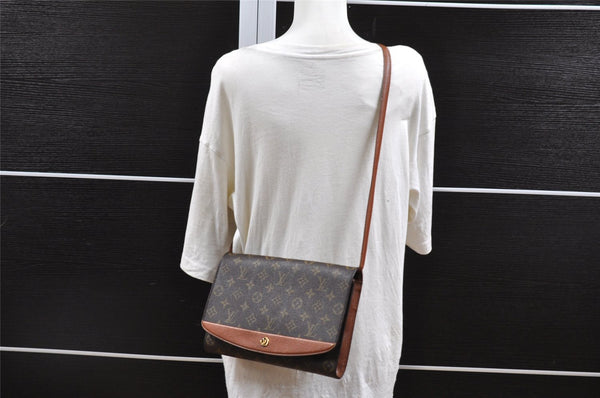 Authentic Louis Vuitton Monogram Bordeaux M51797 2Way Shoulder Clutch Bag 5382I