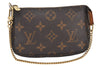 Authentic Louis Vuitton Monogram Mini Pochette Accessoires Pouch M58009 LV 5382K