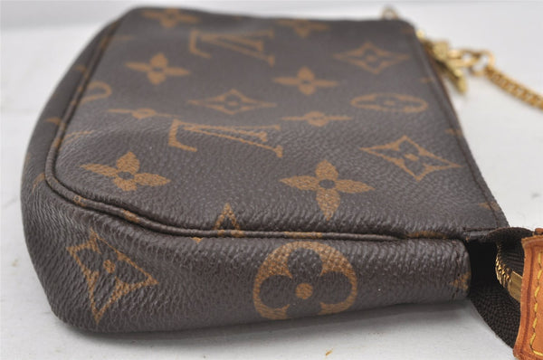 Authentic Louis Vuitton Monogram Mini Pochette Accessoires Pouch M58009 LV 5382K