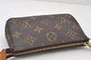 Authentic Louis Vuitton Monogram Mini Pochette Accessoires Pouch M58009 LV 5382K