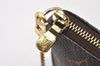 Authentic Louis Vuitton Monogram Mini Pochette Accessoires Pouch M58009 LV 5382K