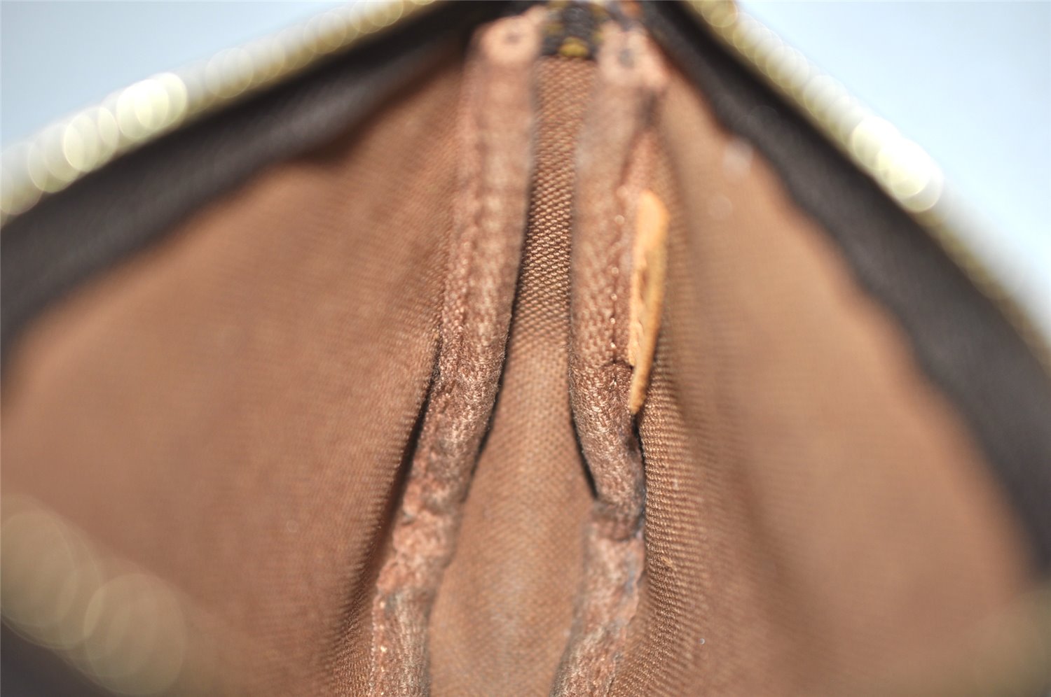 Authentic Louis Vuitton Monogram Mini Pochette Accessoires Pouch M58009 LV 5382K