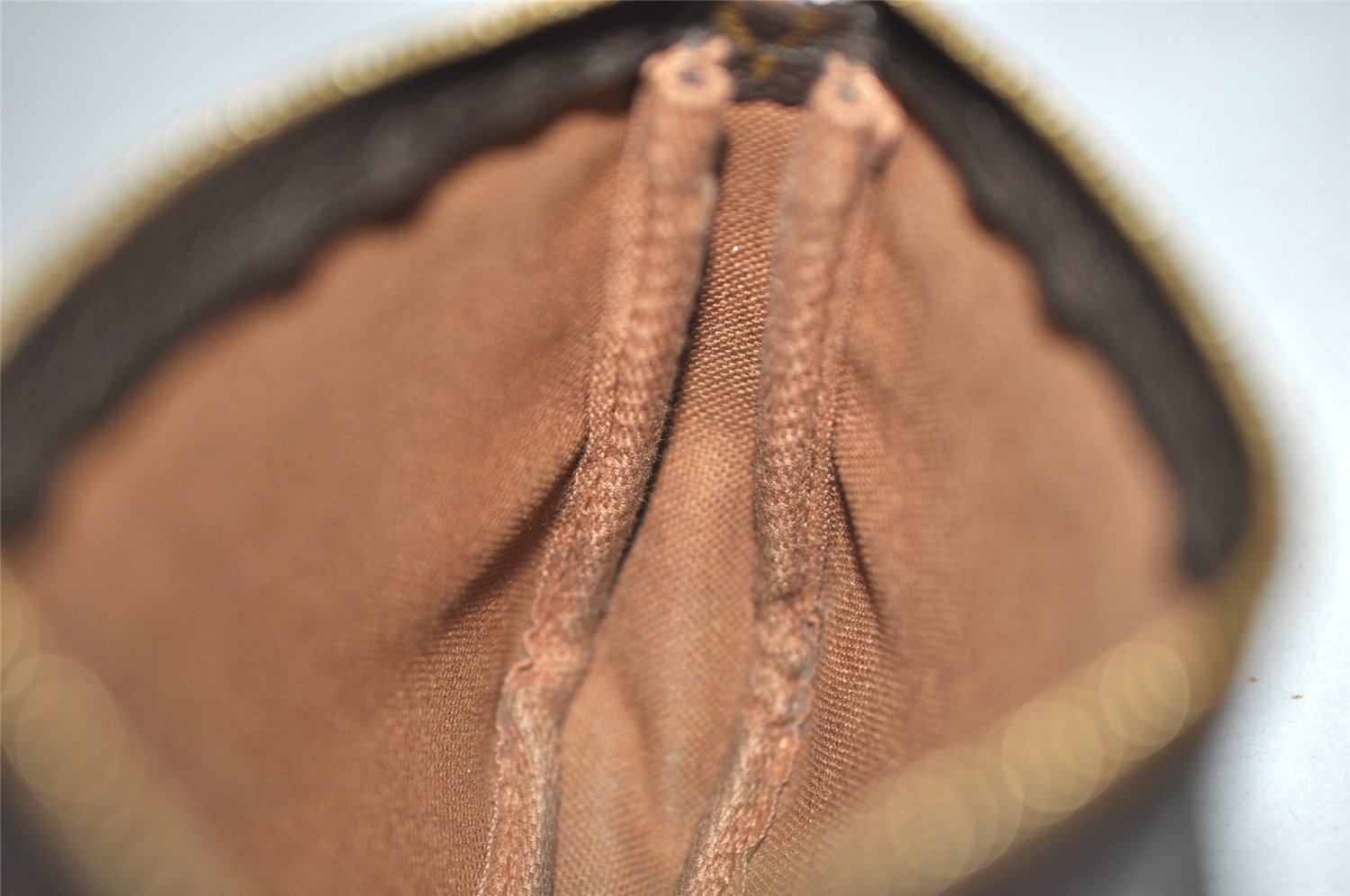 Authentic Louis Vuitton Monogram Mini Pochette Accessoires Pouch M58009 LV 5382K