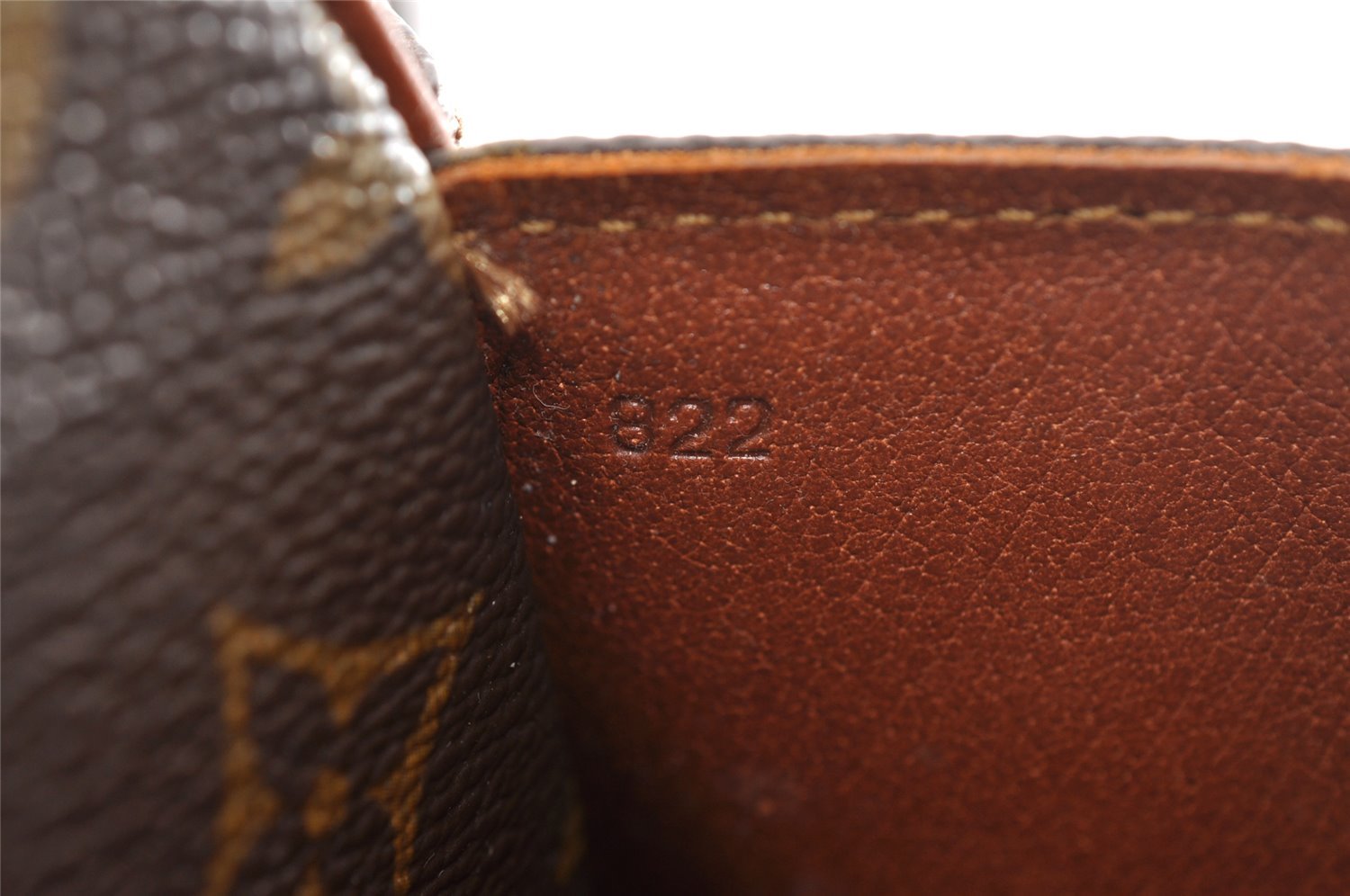 Authentic Louis Vuitton Monogram Marceau Shoulder Cross Bag Old Model Junk 5383I