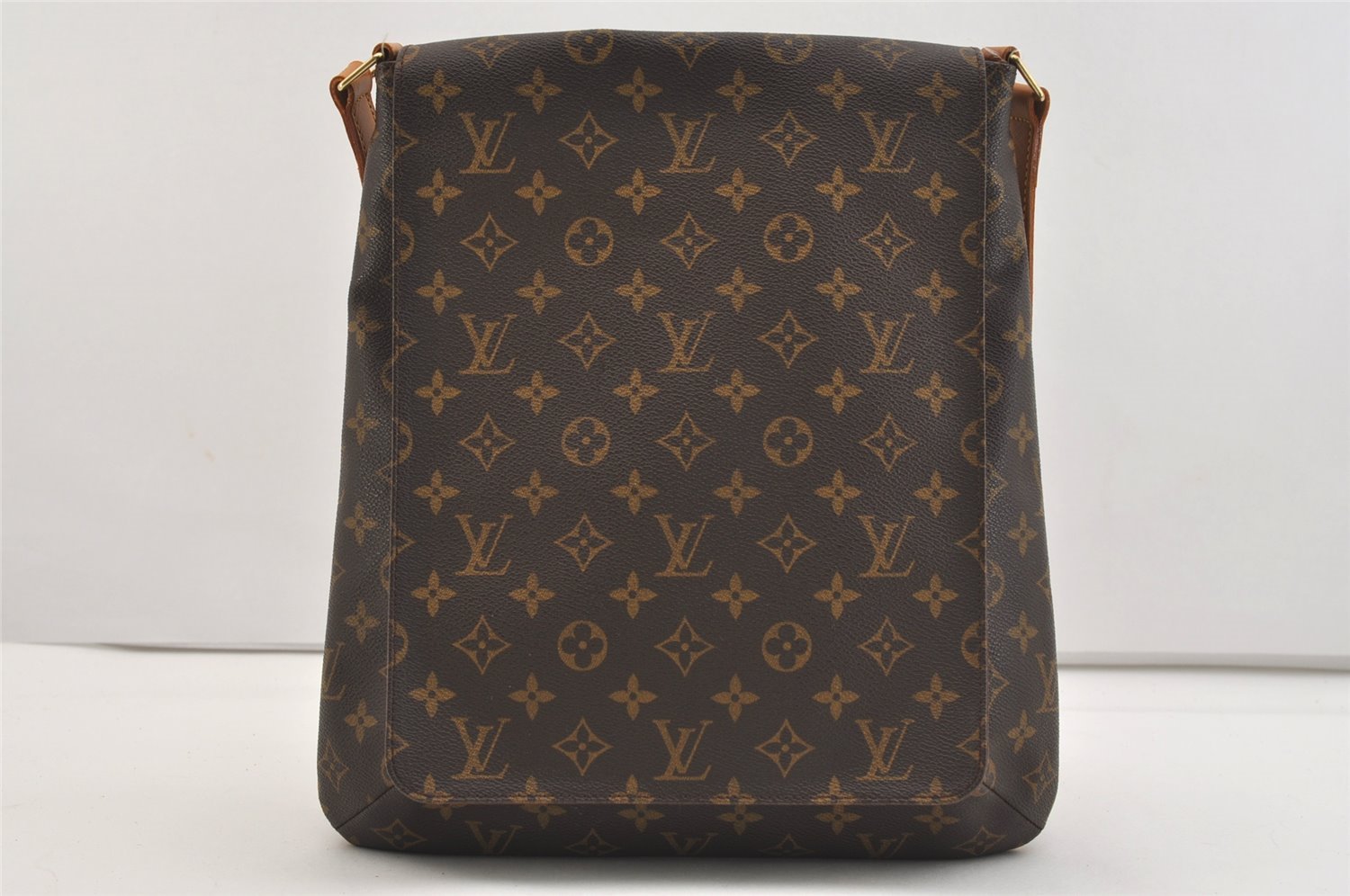 Authentic Louis Vuitton Monogram Musette Shoulder Cross Body Bag M51256 LV 5383J