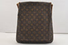 Authentic Louis Vuitton Monogram Musette Shoulder Cross Body Bag M51256 LV 5383J