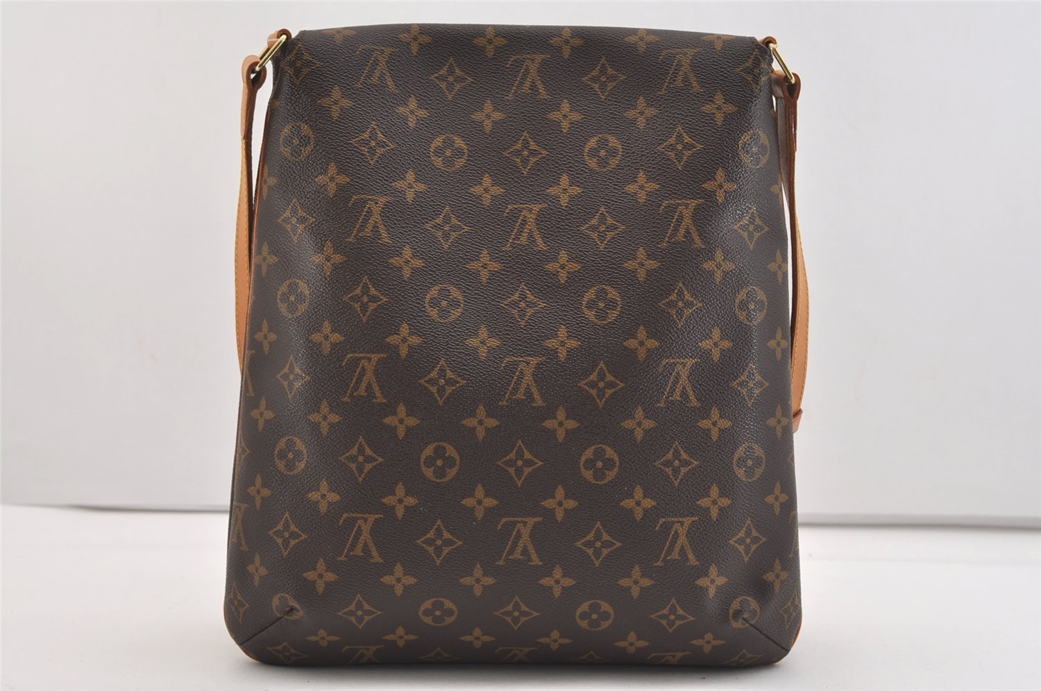 Authentic Louis Vuitton Monogram Musette Shoulder Cross Body Bag M51256 LV 5383J