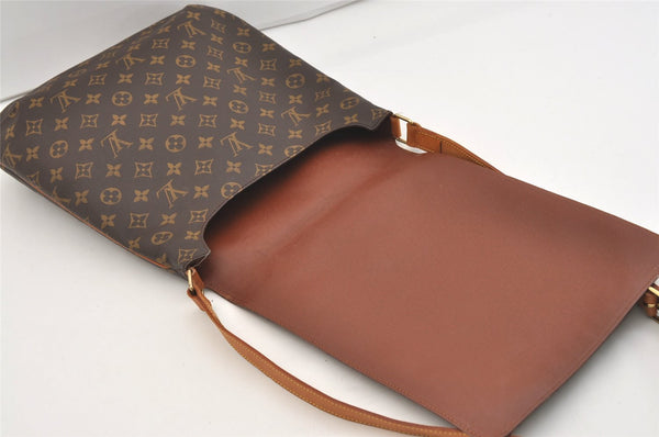 Authentic Louis Vuitton Monogram Musette Shoulder Cross Body Bag M51256 LV 5383J