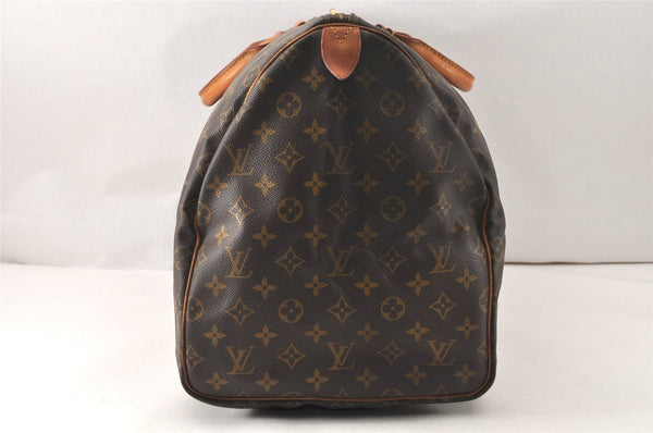 Authentic Louis Vuitton Monogram Keepall 55 Travel Boston Bag M41424 LV 5384K