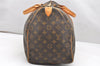 Authentic Louis Vuitton Monogram Keepall 45 Travel Boston Bag M41428 LV 5385K