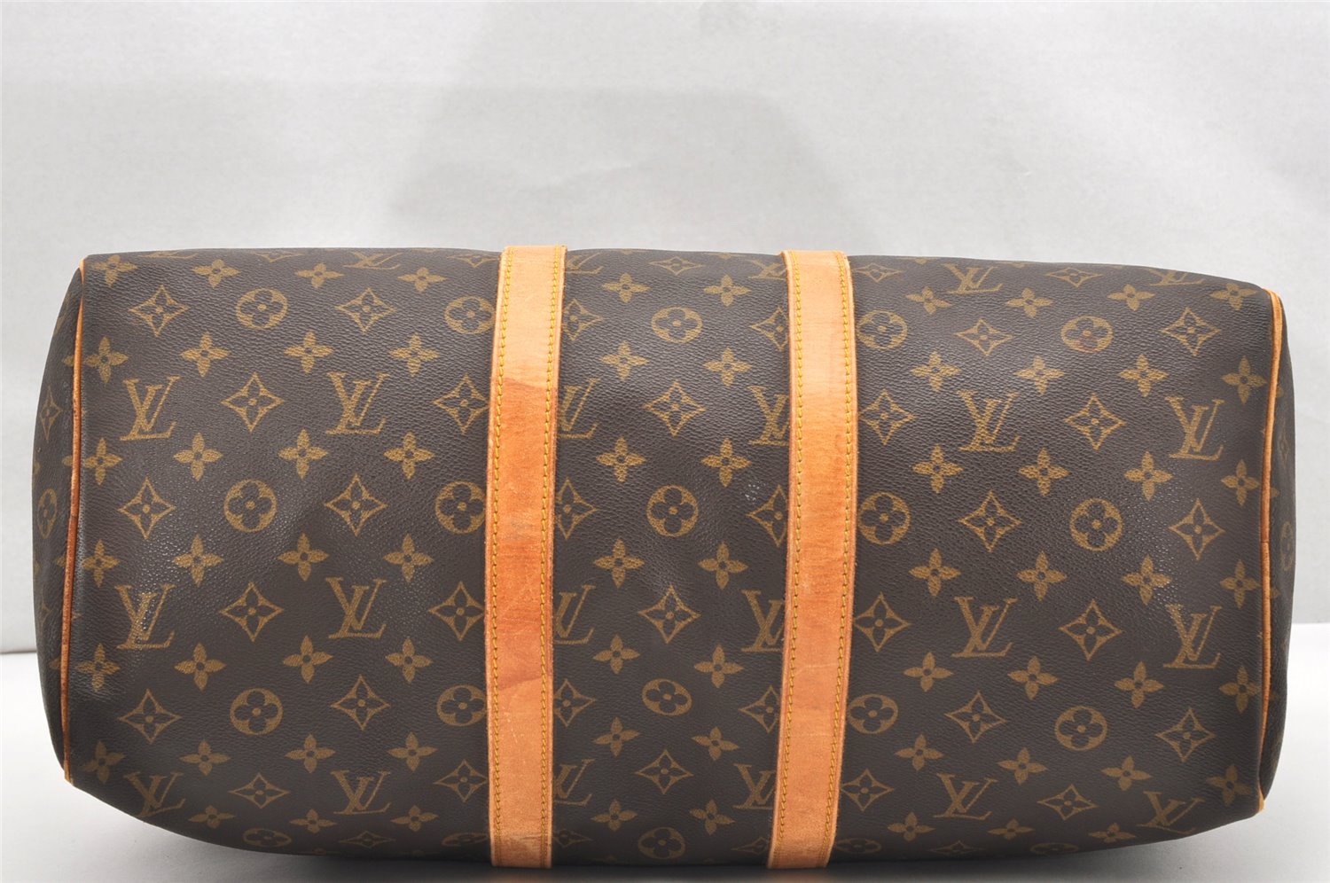 Authentic Louis Vuitton Monogram Keepall 45 Travel Boston Bag M41428 LV 5385K